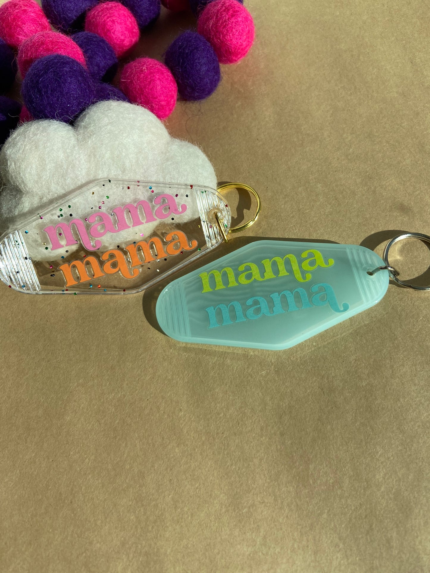 Motel Keychain