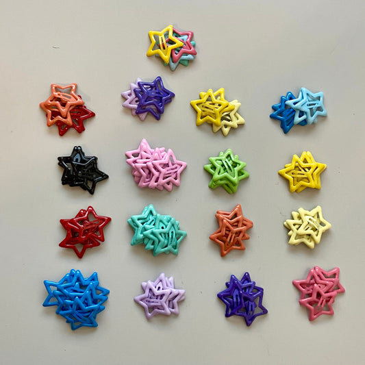 Star Snap Clips