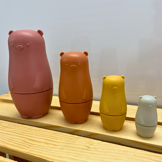 Silicone Nesting Bears