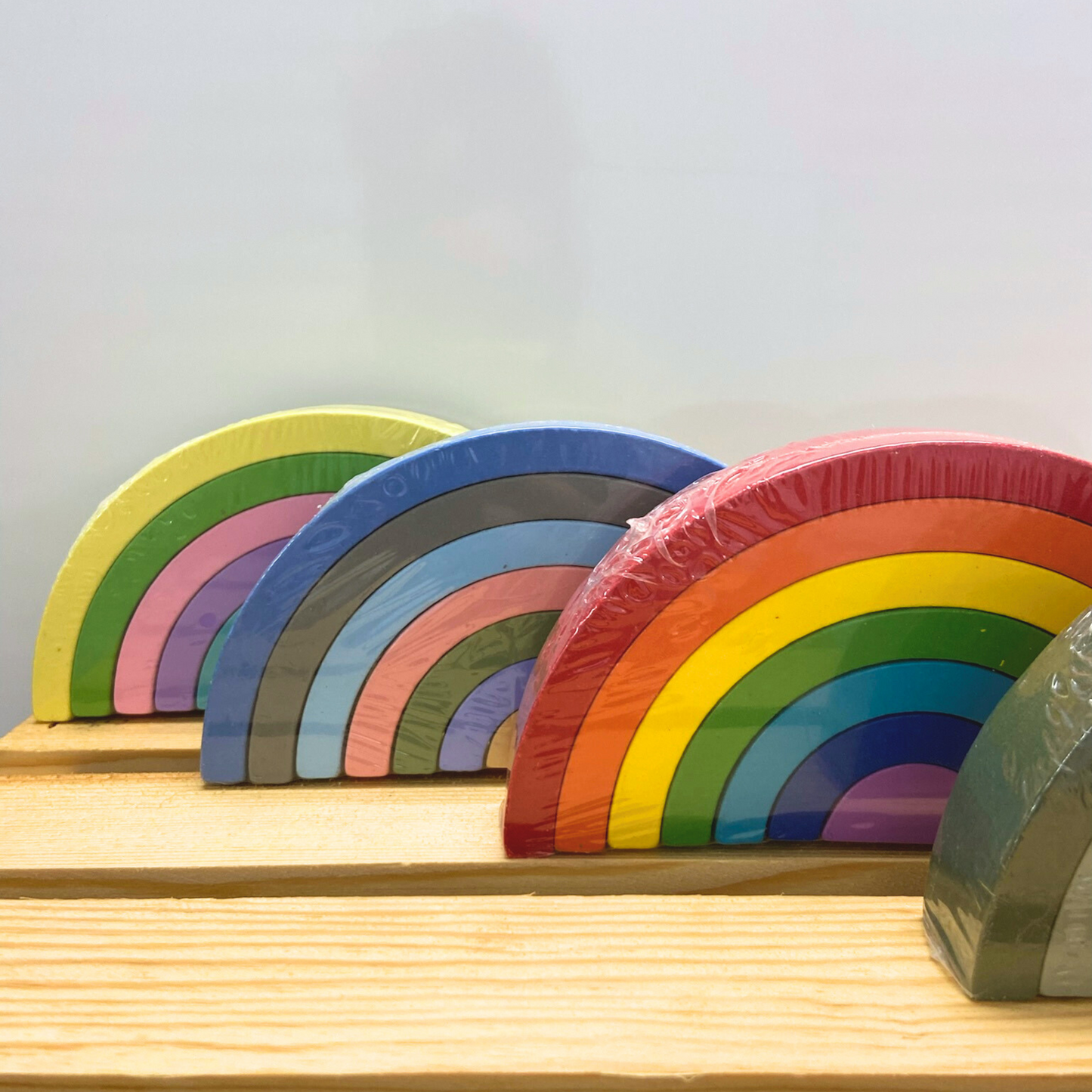 Wooden Stacking Rainbow