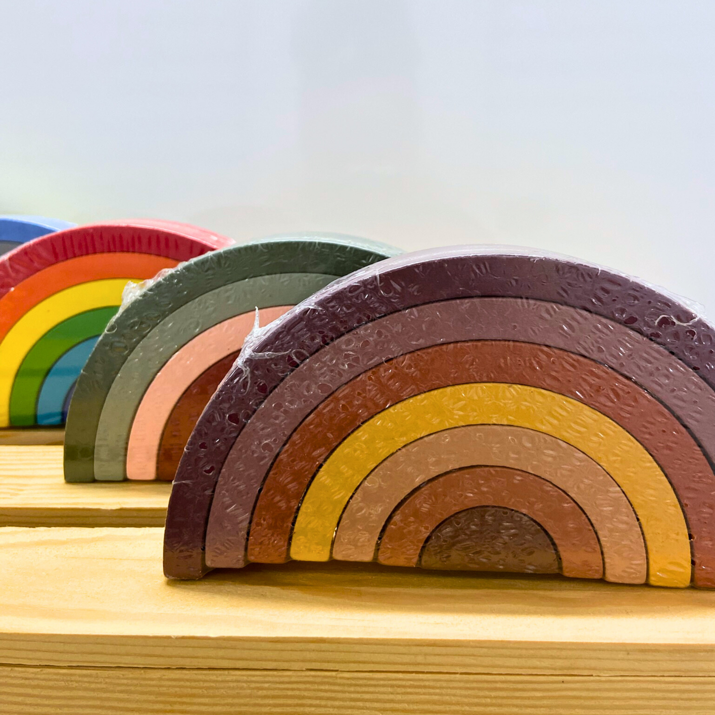 Wooden Stacking Rainbow