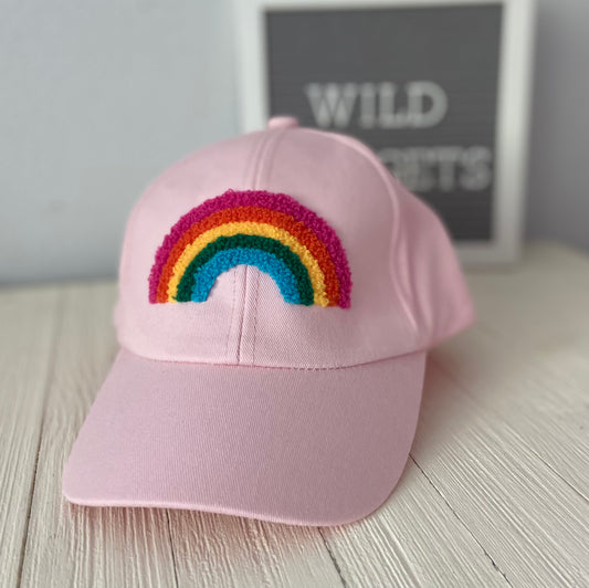 Pink Rainbow Hat