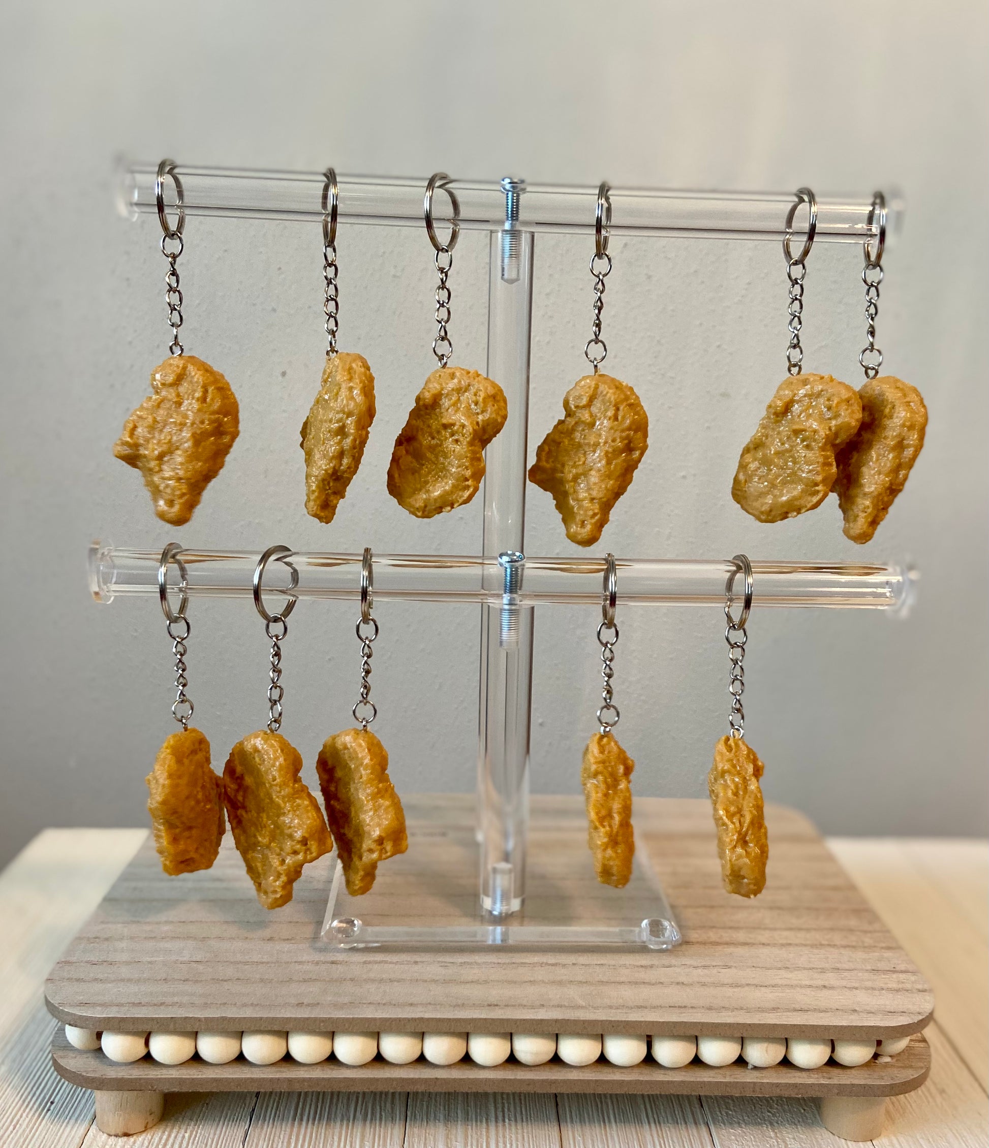 Chicken hot sale nugget keychain